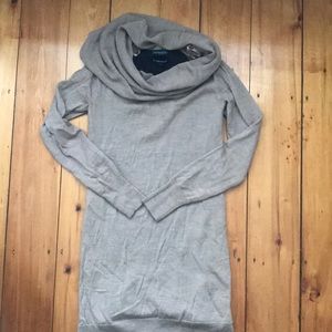 Cynthia Rowley Merino Wool Cowled Dress